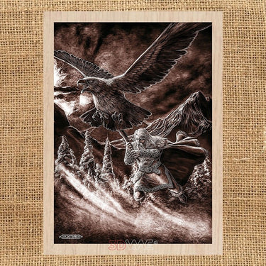 ODIN pyroprinter and laser-ready file 3DWave.us